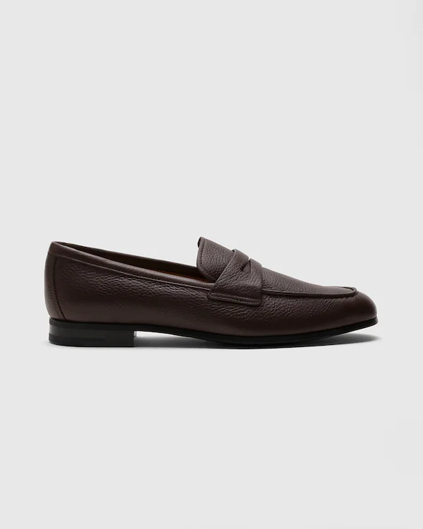 Milton Deerskin Loafer med antik avslutning