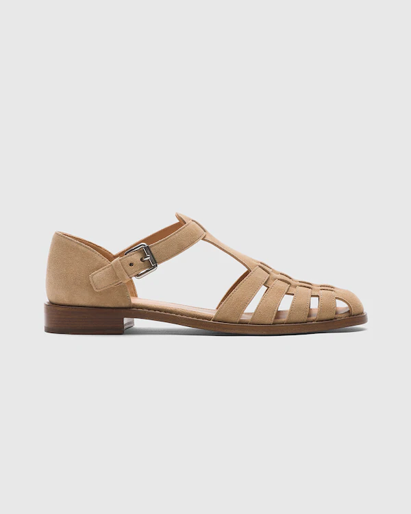 Kelsey Suede-sandaler