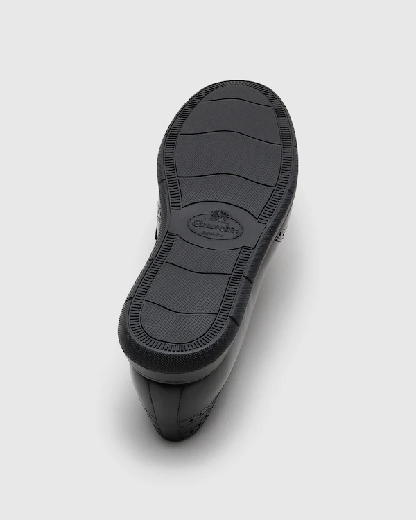 Ringmer Roadrunner polerad fumé läder derby brogue