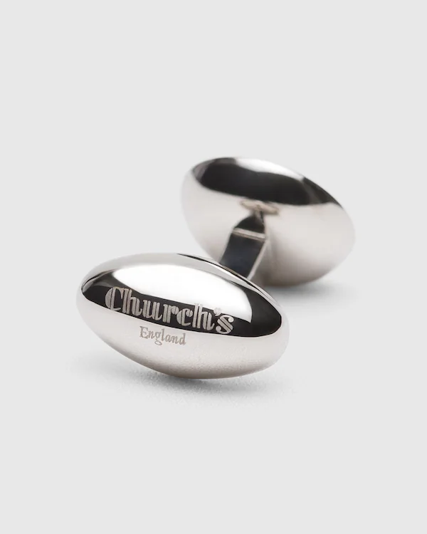 Galileo Jet Manschettknappar Swarovski & Rhodiumbelagade