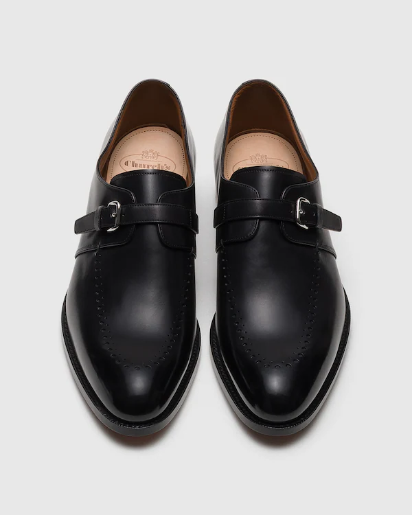 Primrose Doha läder monk strap