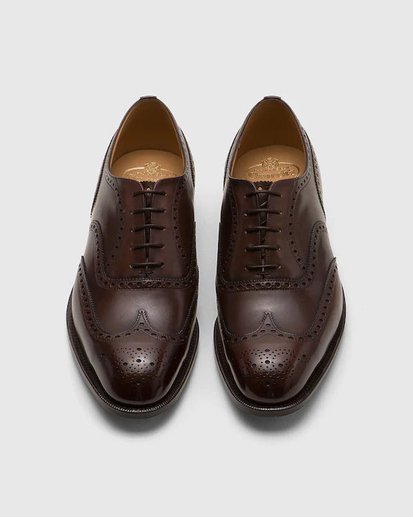 Chetwynd blekad kalvskinn Oxford brogue