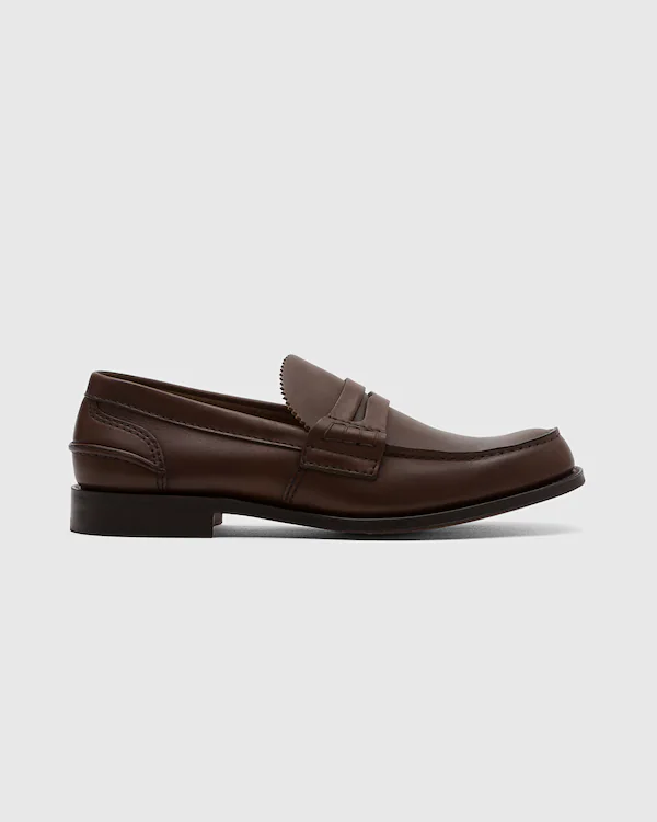 Pembrey-kalvledda loafer