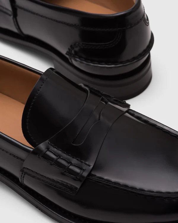 Pembrey W Polerad Fumè Loafer