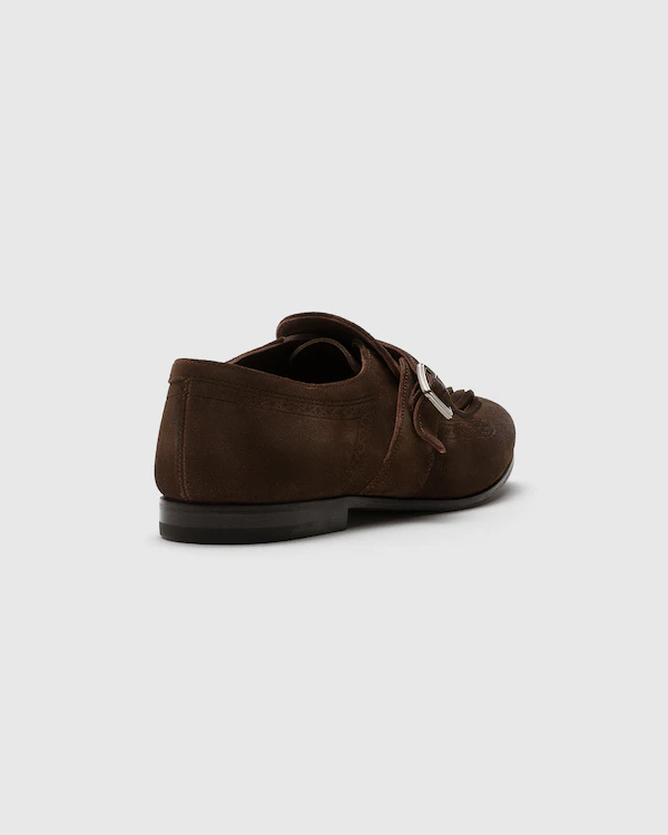 Shanghai Laser Antikvit Suede Munkstrump