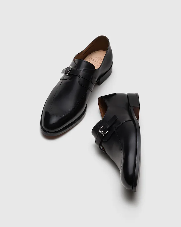 Primrose Doha läder monk strap