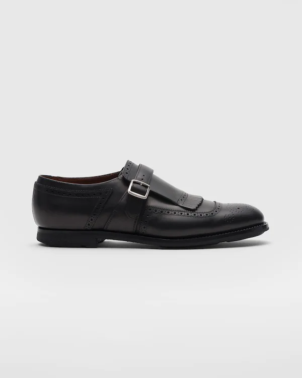 Shanghai Decò Kalvskinn Munkstrump Loafer