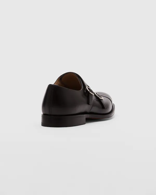 Cowes kalvläder monk strap