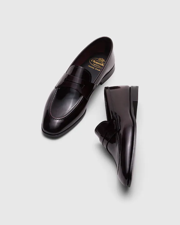 Maesteg Polerad Fumé Loafer
