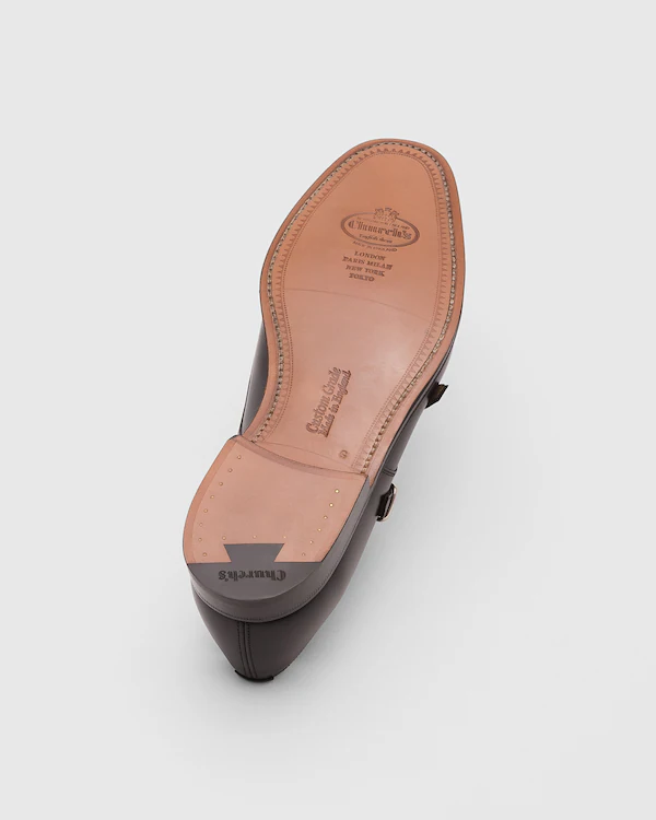 Cowes kalvläder monk strap