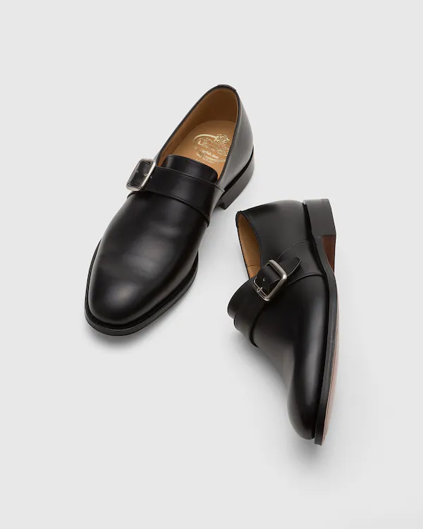 Westbury Kalvleddes monk strap